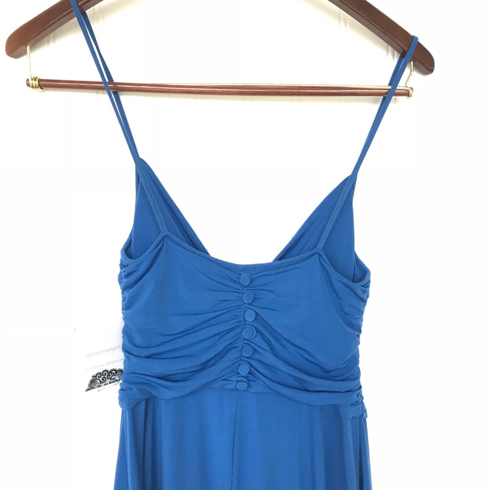 NWT Donna Morgan Blue Dress, Size 6 - Picture 5 of 8